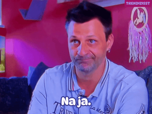 Man Wearing Na Ja Shirt GIF