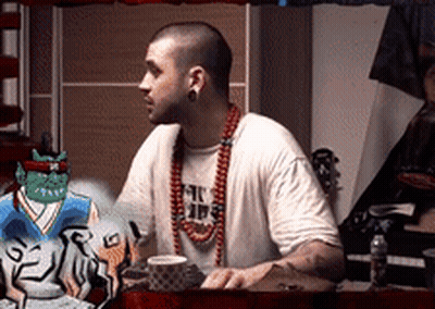A Man Wearing A Shirt That Says ' Nc Hip Hop ' On It GIF