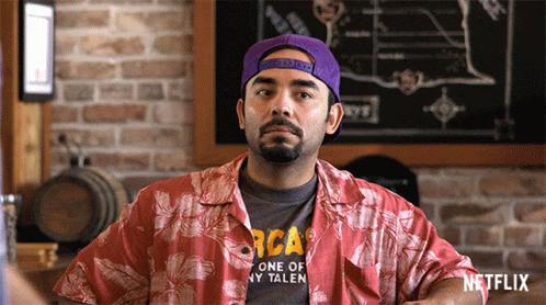 Man Wearing One Of NY Talen Shirt GIF