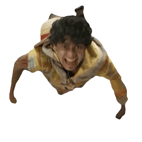 A Man Wearing A Straw Hat And A Plaid Shirt Is Screaming Sticker