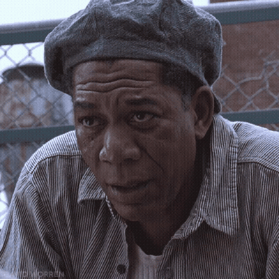 A Man Wearing A Striped Shirt And A Gray Hat Has The Word Morren On His Shirt GIF