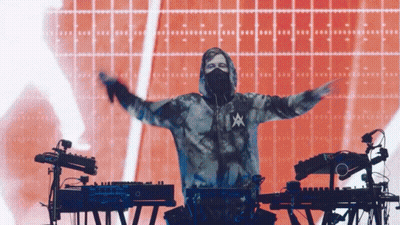 A Man Wearing A Tie Dye Hoodie With The Letter A On The Front GIF