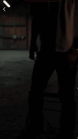 A Man Wearing A White Shirt And A Black Hat With The Letter C On It Sits On A Chair GIF