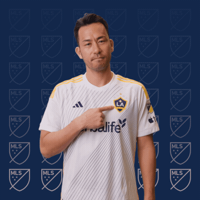 A Man Wearing A White Shirt That Says Mls GIF