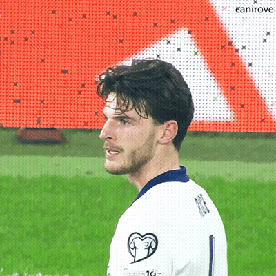 A Man Wearing A White Shirt With The Number 1 On It GIF