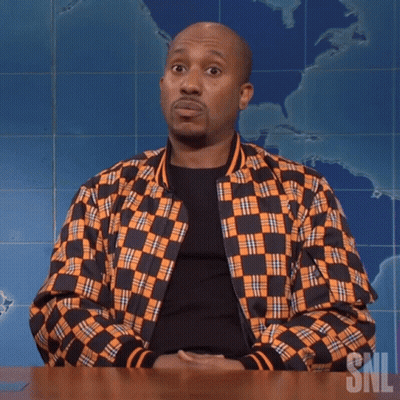 A Man Wearing An Orange And Black Plaid Jacket Says Well I Learned A Lot Today GIF