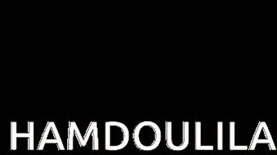 A Man Wearing An Orange Jacket And Tie Says Hamdoulia On The Screen GIF