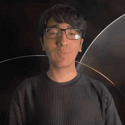 A Man Wearing Glasses And A Shirt That Says Atlas GIF