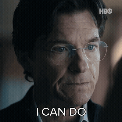 A Man Wearing Glasses Says " I Can Do " In Front Of A Hbo Logo GIF