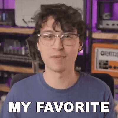 A Man Wearing Glasses Says My Favorite GIF