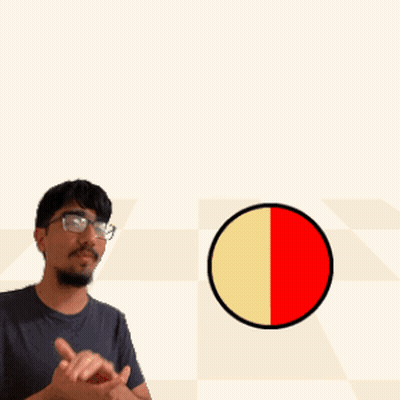 A Man Wearing Glasses Stands In Front Of A Sign That Says Drilly Speedy GIF