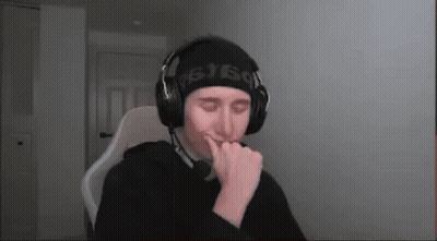 A Man Wearing Headphones And A Headband That Says 6160 On It GIF