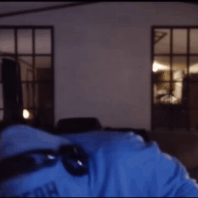 A Man Wearing Headphones And A Hoodie That Says Caseum On It GIF