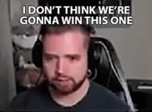 A Man Wearing Headphones And A Microphone Is Sitting In A Chair . GIF