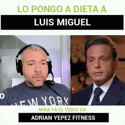 A Man Wearing Headphones And A New York Shirt Talks To Another Man GIF
