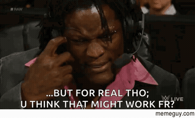 A Man Wearing Headphones And A Pink Shirt Says But For Real Tho GIF