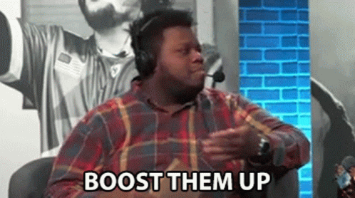 Man With Headphones And Plaid Shirt Talking GIF