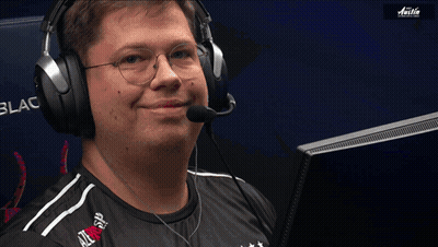 A Man Wearing Headphones And A Shirt That Says All Star Is Smiling GIF