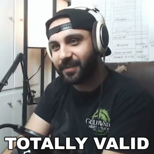 A Man Wearing Headphones And A Shirt That Says Gulliver GIF