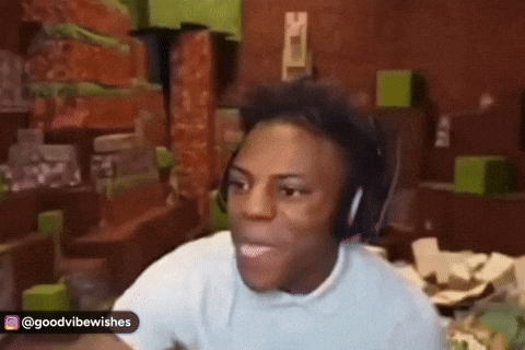 A Man Wearing Headphones And A White Shirt With The Words Goodvibewishes On It GIF