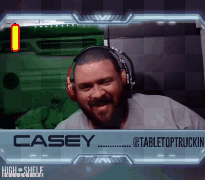 A Man Wearing Headphones Has The Name Casey On His Screen GIF