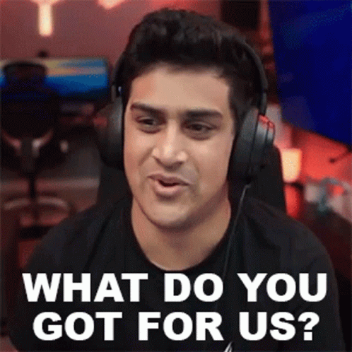 Headphone Man Saying What Do You Got For Us GIF