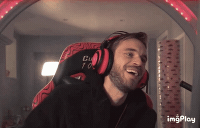 A Man Wearing Headphones Is Sitting In A Chair That Says Club 10 GIF