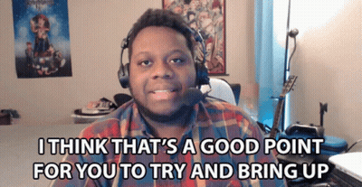 A Man Wearing Headphones Says I Think That 'S A Good Point For You To Try And Bring Up .. GIF