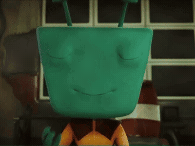 A Man Wearing Headphones With His Eyes Closed Smiles GIF