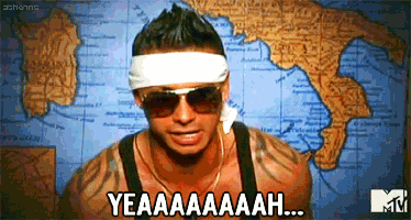 A Man Wearing Sunglasses And A Bandana On His Head Says Yeaaaaaaah GIF
