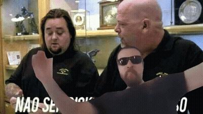A Man Wearing Sunglasses And A Black Shirt With The Word Nao On It GIF