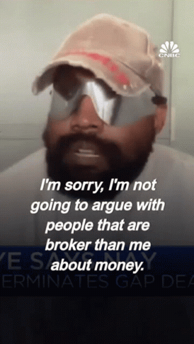 A Man Wearing Sunglasses And A Hat Says I 'M Sorry I 'M Not Going To Argue GIF