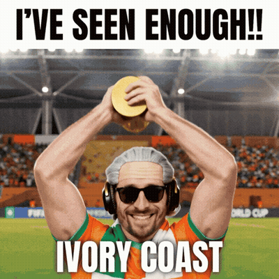 A Man Wearing Sunglasses And Headphones Holds Up A Trophy With The Caption I 'Ve Seen Enough GIF