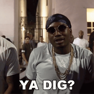 A Man Wearing Sunglasses Says Ya Dig GIF
