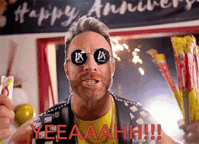 A Man Wearing Sunglasses Says Yeeaaah GIF