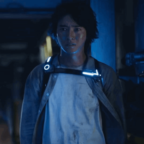 A Man With A Backpack And The Words Maybe So On The Bottom GIF