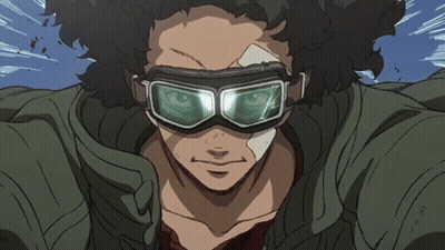 A Man With A Bandage On His Face Is Wearing A Pair Of Goggles GIF