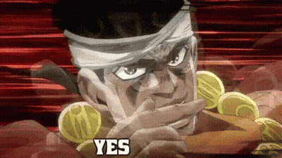 A Man With A Bandage On His Head Is Holding A Bunch Of Coins And Says Yes . GIF