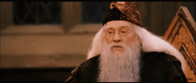 A Man With A Beard And A Hat Is Sitting On A Throne GIF