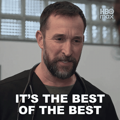A Man With A Beard And A Stethoscope Around His Neck Says " It 'S The Best Of The Best " GIF