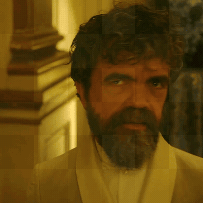 A Man With A Beard And A White Shirt Says You 'Re Not Going Anywhere GIF