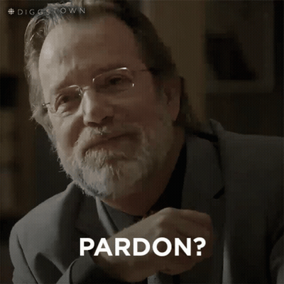 A Man With A Beard And Glasses Is Asking For Forgiveness GIF