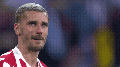 A Man With A Beard And Mustache Is Wearing A Red And White Striped Shirt GIF