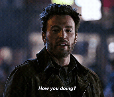 A Man With A Beard Is Asking How He Is Doing GIF