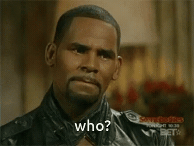 A Man With A Beard Is Asking Who GIF
