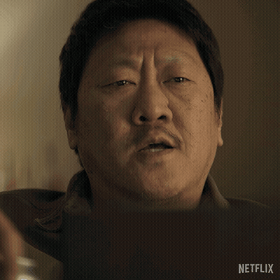 A Man With A Beard Is Asking Who Told You That From Netflix GIF