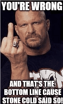 A Man With A Beard Is Giving The Middle Finger . GIF