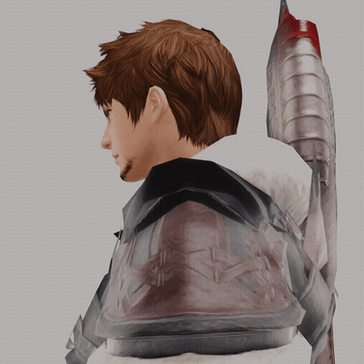 A Man With A Beard Is Holding A Sword And Wearing Armor GIF
