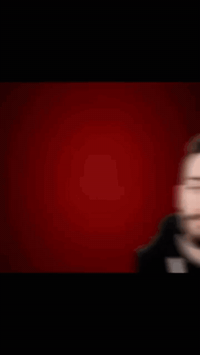 A Man With A Beard Is Looking At A Yes Or No Button GIF