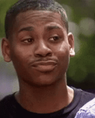 A Man With A Beard Is Making A Funny Face . GIF
